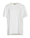 HIGH HIGH WOMAN T-SHIRT WHITE SIZE XL POLYAMIDE, ELASTANE