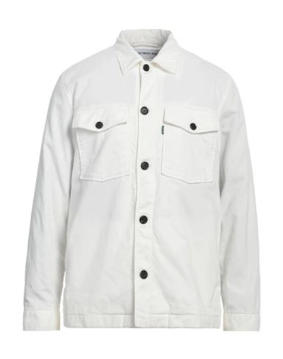 Department 5 Man Shirt White Size M Cotton