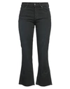 Cigala's Woman Denim Pants Black Size 30 Cotton, Elastane