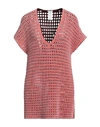 Wolford Woman Sweater Salmon Pink Size M/l Viscose, Polyamide
