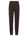 Ballantyne Woman Pants Dark Brown Size 8 Cotton, Elastane