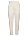 Ballantyne Woman Pants White Size 6 Wool