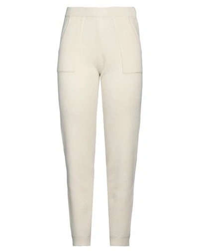 Ballantyne Woman Pants White Size 6 Wool In White