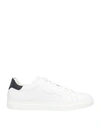 Paul & Shark Man Sneakers White Size 7.5 Soft Leather In White