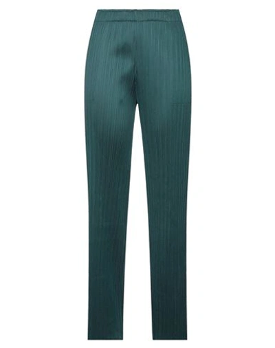 Nu Woman Pants Deep Jade Size 4 Polyester In Green