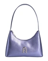 Furla Woman Handbag Purple Size - Calfskin
