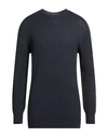Drumohr Man Sweater Midnight Blue Size 40 Merino Wool