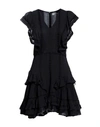 Isabel Marant Étoile Marant Étoile Woman Mini Dress Black Size 2 Cotton, Viscose