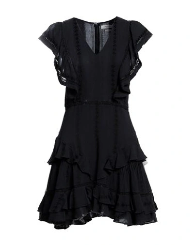 Isabel Marant Étoile Marant Étoile Woman Mini Dress Black Size 4 Cotton, Viscose