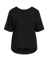 8pm Woman T-shirt Black Size Xxs Cotton