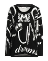 Vdp Collection Woman Sweater Black Size 4 Viscose, Polyester In Black