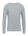 Brunello Cucinelli Man Sweater Sky Blue Size 38 Cashmere