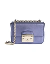 Furla Woman Shoulder Bag Purple Size - Calfskin In Purple