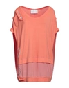 Elisa Cavaletti By Daniela Dallavalle Woman T-shirt Orange Size 6 Viscose, Polyamide, Elastane