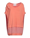 Elisa Cavaletti By Daniela Dallavalle Woman T-shirt Orange Size 6 Viscose, Polyamide, Elastane In Orange