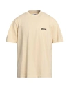 Mauro Grifoni Man T-shirt Sand Size Xxl Cotton In Beige