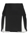 Givenchy Woman Mini Skirt Black Size 10 Wool, Mohair Wool, Polyester In Black