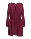 Semicouture Woman Mini Dress Mauve Size 4 Acetate, Silk In Purple