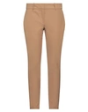 Ermanno Firenze Woman Pants Camel Size 8 Polyamide, Elastane In Beige