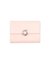 Trussardi Woman Wallet Pink Size - Soft Leather