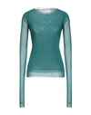 Virna Drò® Virna Drò Woman T-shirt Deep Jade Size 3 Polyamide, Elastane In Green