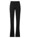 Pinko Hulka Flared Viscose Trousers In Black