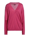 Tom Ford Woman Sweater Fuchsia Size S Cashmere, Silk In Pink