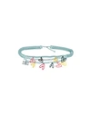 Elisabetta Franchi Woman Belt Turquoise Size 4 Metal In Blue