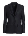 Agnona Woman Suit Jacket Navy Blue Size 2 Wool
