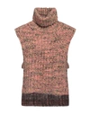 Isabel Marant Étoile Marant Étoile Woman Turtleneck Orange Size 6 Acrylic, Wool, Alpaca Wool In Orange