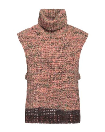 Isabel Marant Étoile Marant Étoile Woman Turtleneck Orange Size 6 Acrylic, Wool, Alpaca Wool