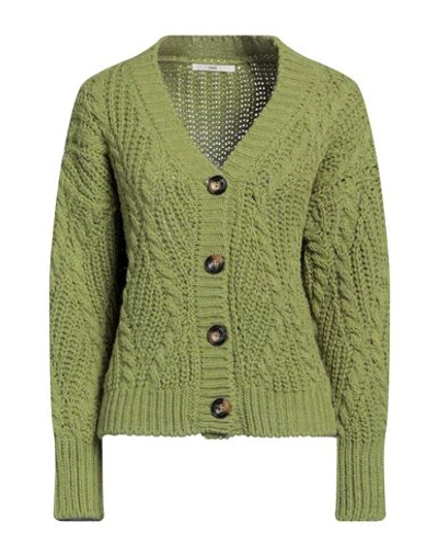Hod Woman Cardigan Green Size M Acrylic, Viscose, Wool, Alpaca Wool