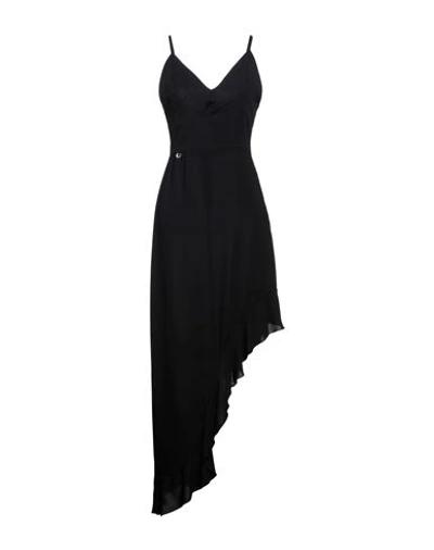Kontatto Woman Midi Dress Black Size M Polyester