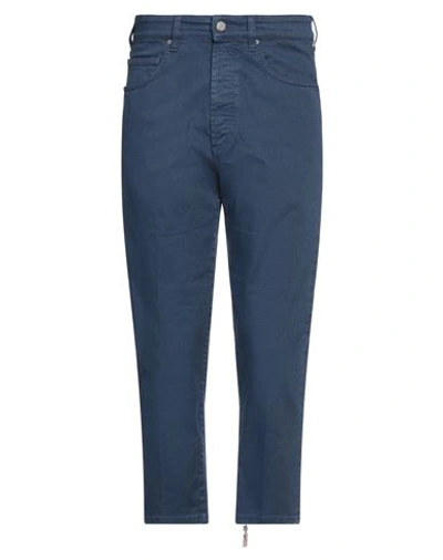 Don The Fuller Man Jeans Navy Size 31 Cotton, Elastane In Navy Blue