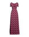 CHIARA BONI LA PETITE ROBE CHIARA BONI LA PETITE ROBE WOMAN MAXI DRESS FUCHSIA SIZE 8 POLYAMIDE, ELASTANE