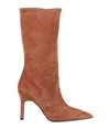 Islo Isabella Lorusso Woman Knee Boots Tan Size 11 Soft Leather In Brown