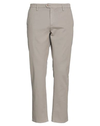 Teleria Zed Man Pants Khaki Size 38 Cotton, Modal, Elastane In Beige