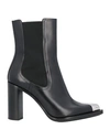 Alexander Mcqueen Alexander Mc Queen Punk 90mm Leather Chelsea Boots In Black