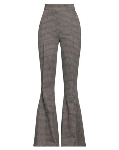 Maria Vittoria Paolillo Mvp Woman Pants Khaki Size 8 Viscose, Wool, Elastane, Polyester In Beige