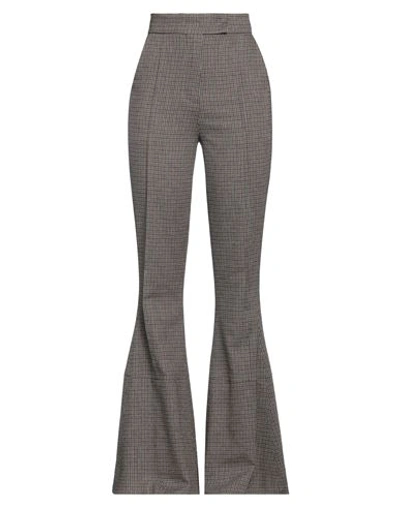 Maria Vittoria Paolillo Mvp Woman Pants Khaki Size 4 Viscose, Wool, Elastane, Polyester In Beige