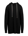 Rick Owens Man Sweatshirt Black Size S Cotton