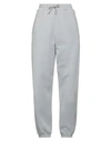 ADIDAS BY STELLA MCCARTNEY ADIDAS BY STELLA MCCARTNEY WOMAN PANTS LIGHT GREY SIZE XL ORGANIC COTTON, RECYCLED POLYESTER