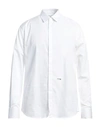 DSQUARED2 DSQUARED2 MAN SHIRT WHITE SIZE 42 COTTON