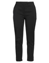 Simona G. Woman Pants Black Size 12 Polyester, Elastane