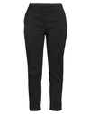 Simona G. Woman Pants Black Size 12 Polyester, Elastane In Black
