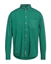 B.d.baggies B. D.baggies Man Shirt Green Size L Cotton, Elastane