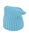 Aragona Woman Hat Light Blue Size Onesize Cashmere