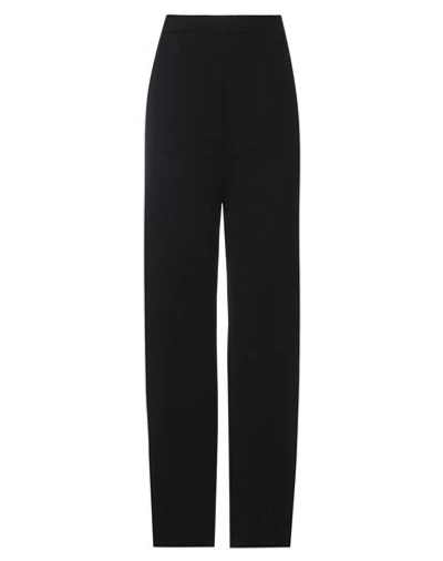 Circus Hotel Woman Pants Black Size 8 Viscose, Polyamide