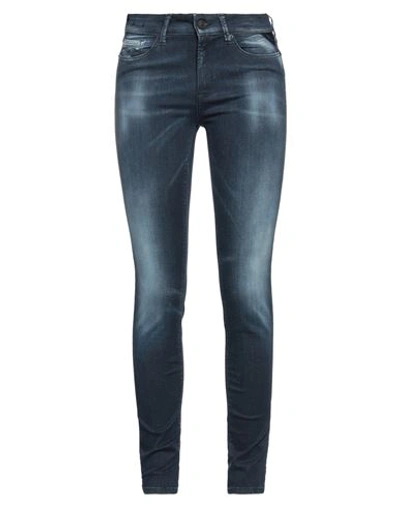 Replay Woman Jeans Blue Size 27w-30l Cotton, Polyester, Elastane