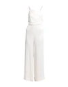 Liu •jo Woman Jumpsuit Ivory Size 4 Viscose In White